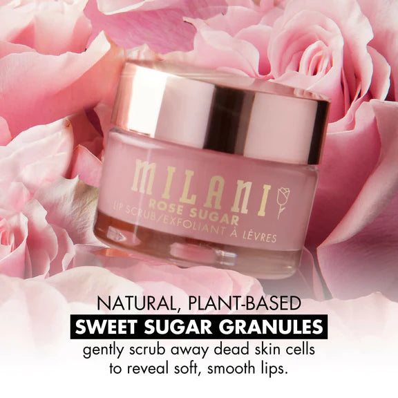 Milani Rose Sugar Lip Scrub - 12 gm