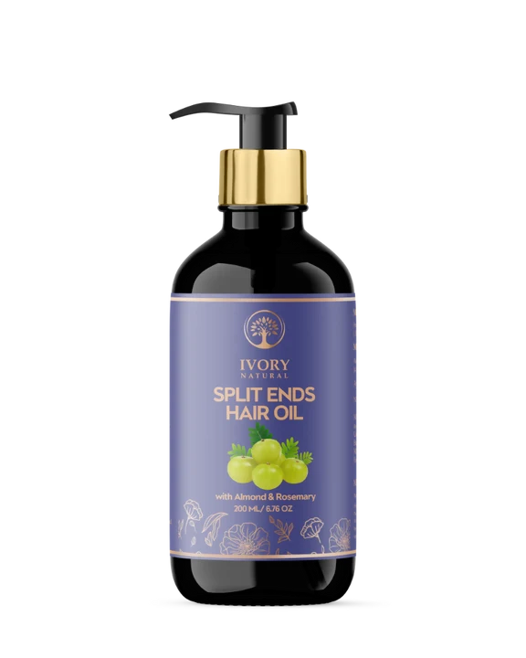 Ivory Natural Splits Ends Repair Hair Oil - Natural Hair Therapy For Split Ends And Hair Wellness - 200 ml