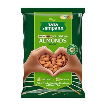 Tata Sampann Pure California Almonds - 500 gm