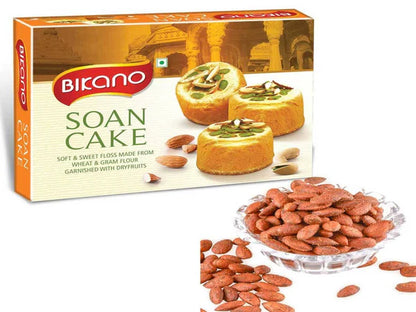 Bikano Soan Cake and Masala Almonds - Combo Pack