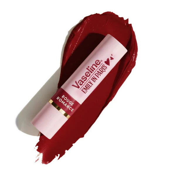 Vaseline Emily In Paris Tinted Lip Balm Stick - Rouge Romance - 3 gm