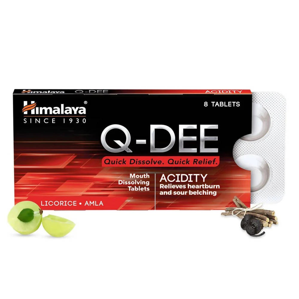 Himalaya Q-DEE Acidity Tablets