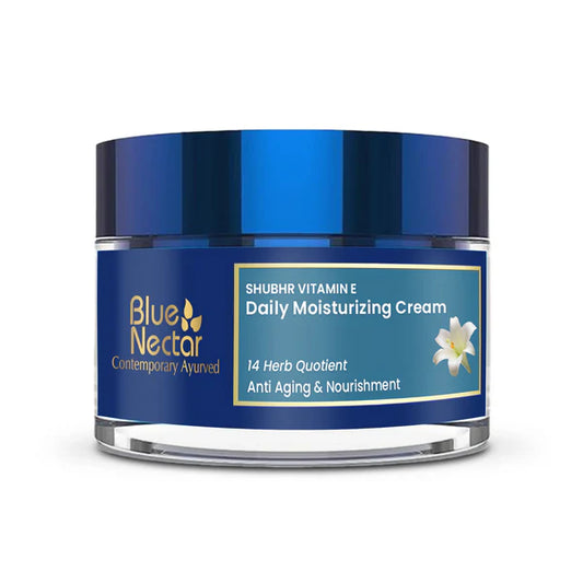 Blue Nectar Vitamin E Cream For Anti-Aging & Nourishment - 50 gm