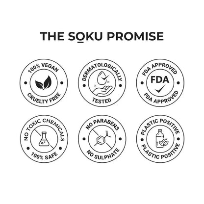 SOKU Oil Free Face Moisturizer Cream - 100 ml