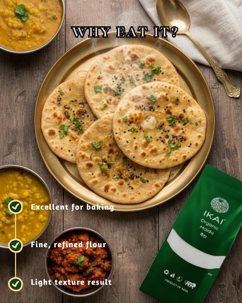 IKAI Organic Maida - 450 gm