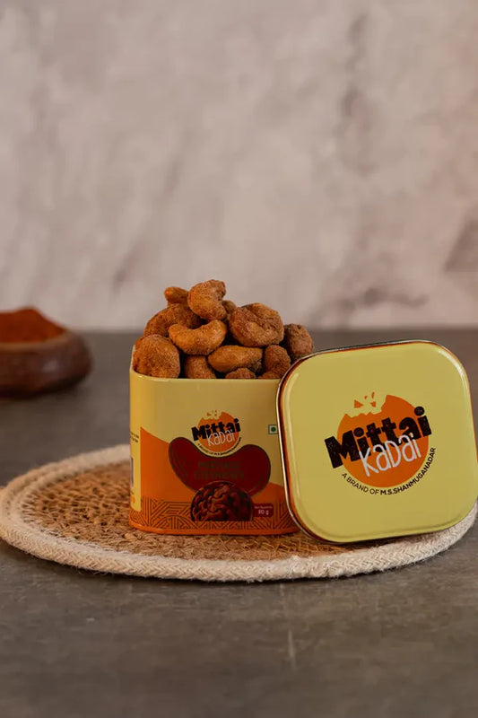 Sattur Mittai Kadai Spicy Masala Cashews - 80 gm