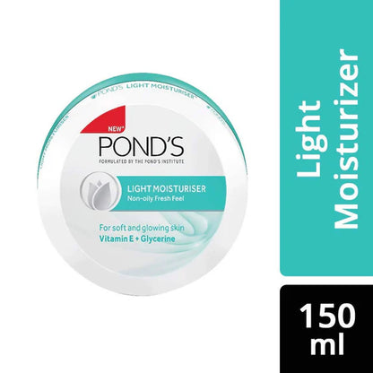 Ponds Dreamflower Fragrant Talcum Powder Pink Lily And Light Moisturiser - Combo