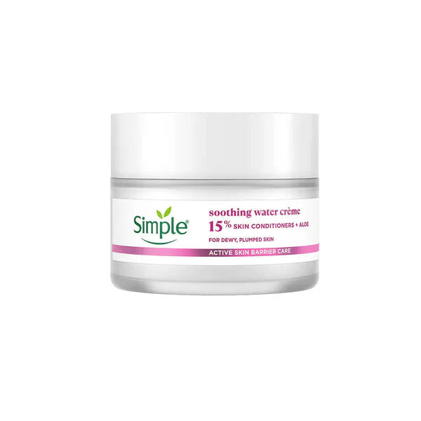 Simple Active Skin Barrier Care Soothing Water Creme - 40 gm