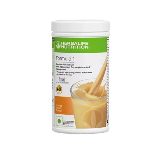 Herbalife Formula 1 - Nutritional Shake Mix - Orange Flavour Cream - 500 gm