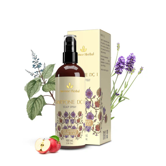 Avimee Herbal Anti Dandruff Kit With Keshpallav Hair Oil & Instant Water Softener, Fights Dandruff & Moisturises Scalp Naturally, - kit