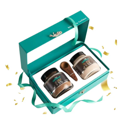 mCaffeine Body Polishing Kit For Women & Men with Body Scrub & Body Butter Premium - combo