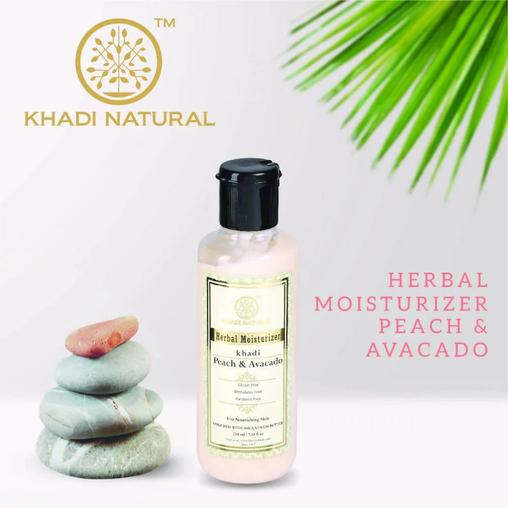 Khadi Natural Peach Avacado Moisturizer - 210 ml