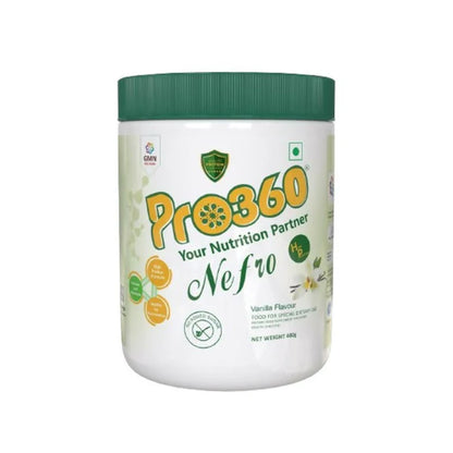 Pro360 Nefro (fka Nephro) HP - Dialysis Care Nutritional Supplement Powder - 400 gm