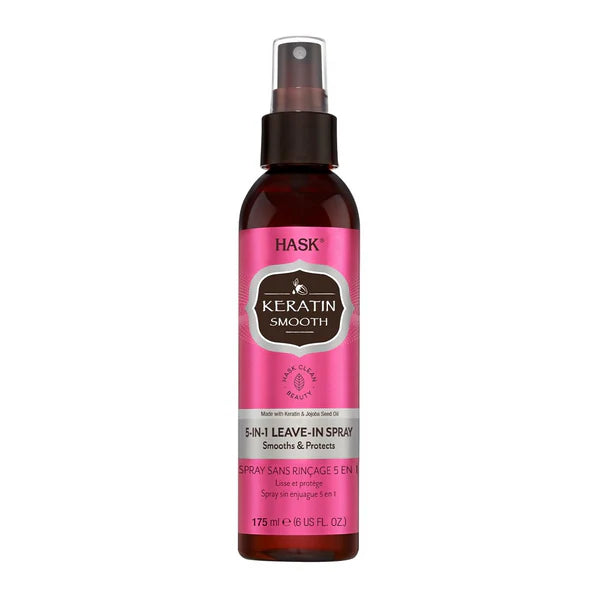 HASK Keratin Smooth 5-In-1 Leave In Spray - 175 ml