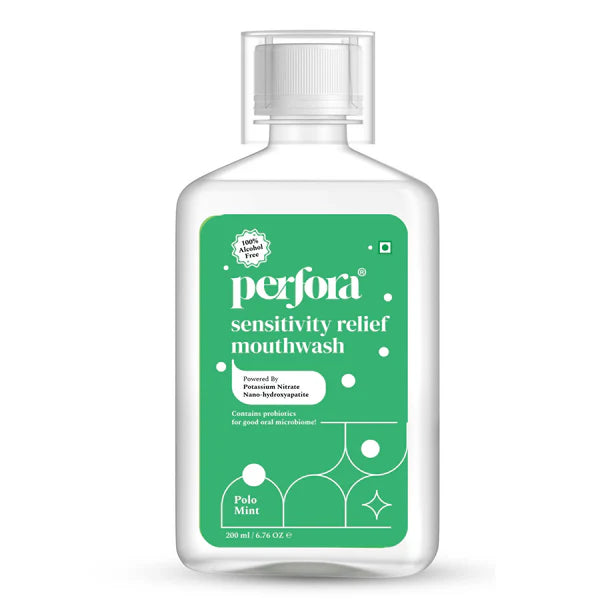 Perfora Sensitivity Relief Mouthwash - Polo Mint - 200 ml