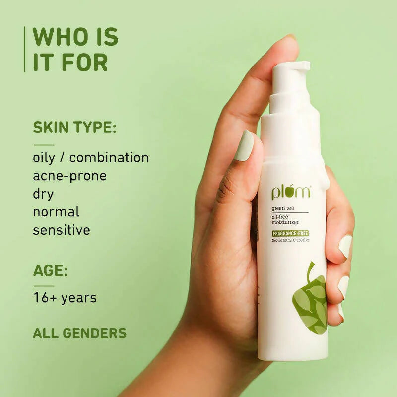 Plum Green Tea Oil - Free Moisturizer - 50 ml