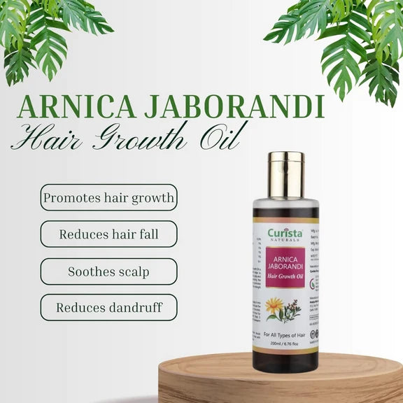 Curista Naturals Arnica Jaborandi Hair Growth Oil - 200 ml
