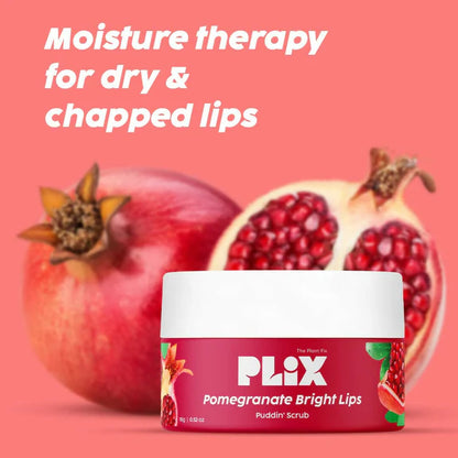 PLIX The Plant Fix Bright Lips Scrub - 15 gm