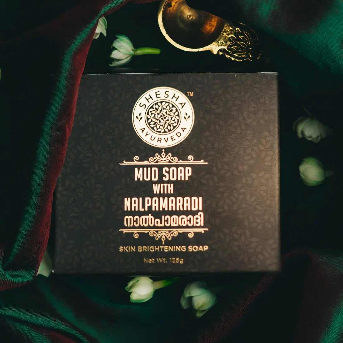 Mud with Nalpamaradi Skin Brightening Soap 125G for oily skin