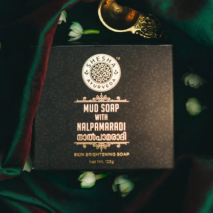 Mud with Nalpamaradi Skin Brightening Soap 125G for oily skin