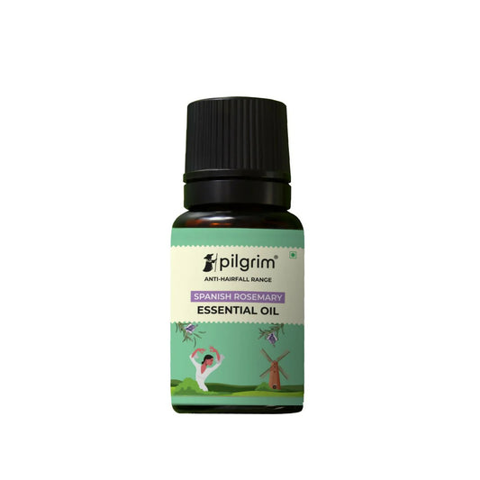 Pilgrim Spanish Rosemary Essential Oil For Hair Growth, Hair Fall Control & Hair Strengthening