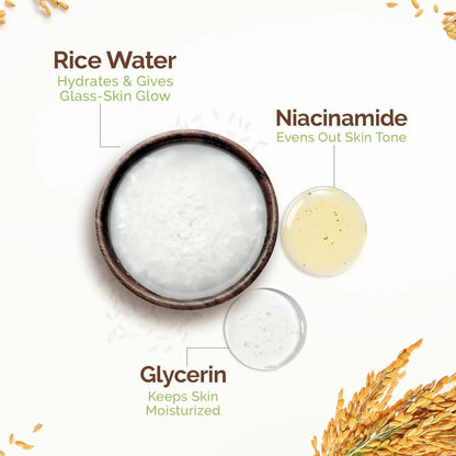 Mamaearth Rice Water Tone Up Face Cream with Rice Water & Niacinamide for Glass Skin