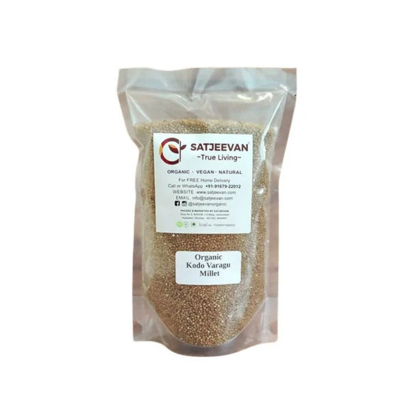 Satjeevan Organic Kodo Varagu Millet - 500 gm