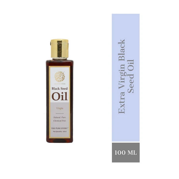 The Pure Story Black Seed Hair Oil - Pure And Natural - 100 ml