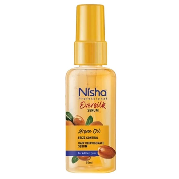 Nisha Hair Serum Eversilk Argan Oil Serum - 55 ml