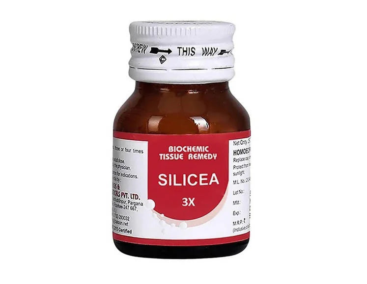 Bakson's Homeopathy Silicea Biochemic Tablets -3X