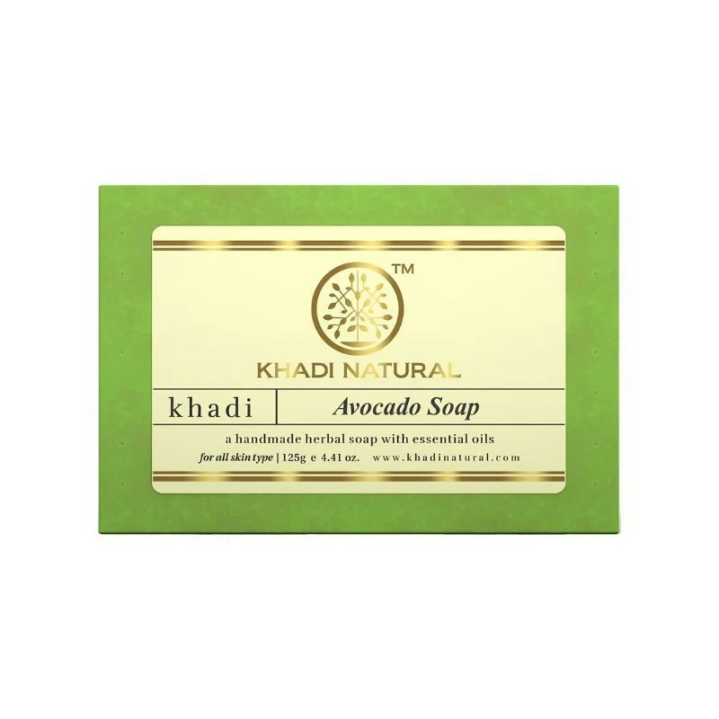 Khadi Natural Avocado Handmade Soap - 125 gm