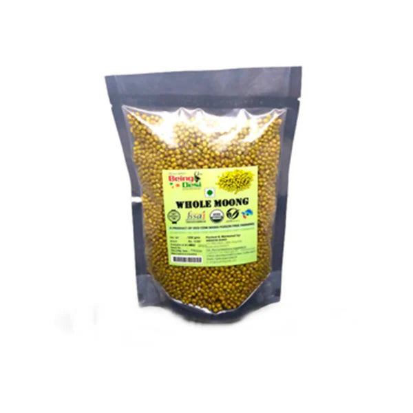 Being Desi Whole Moong - 500 gm