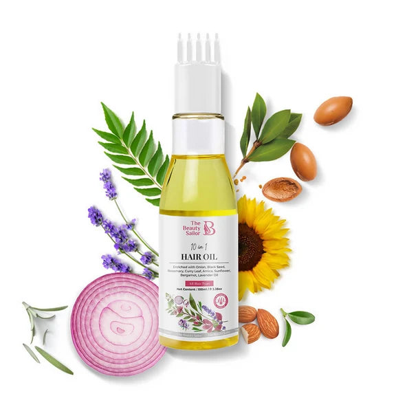 The Beauty Sailor 10 In 1 Hair Oil - 100 ml