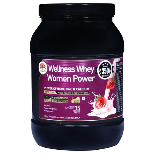 Guru Prasadam Wellness Whey Women Power Protein - 500 gm
