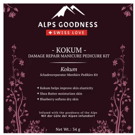 Alps Goodness Kokum Damage Repair Manicure Pedicure Kit - Kit