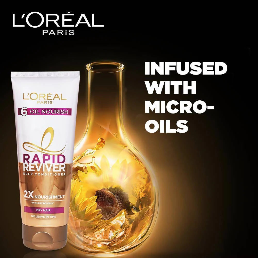 L'Oréal Paris 6 Oil Nourish Rapid Reviver Deep Conditioner