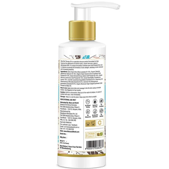 Mom & World Skin Bio Therapy Oil For Stretch Marks - 200 ml
