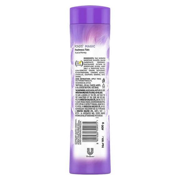 Ponds Dreamflower Fragrant Talcum Powder And Magic Freshness Talcum Powder Acacia Honey - Combo
