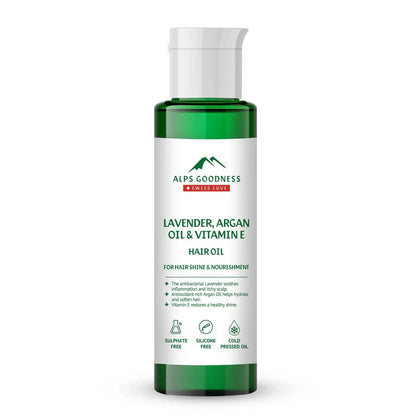 Alps Goodness Lavender, Argan Oil & Vitamin E Hair Oil