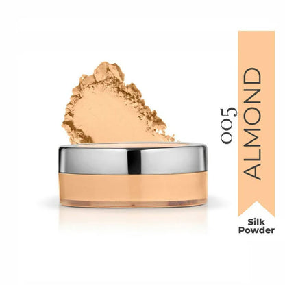 CAL Los Angeles Silk Loose Mattifying Powder For The High Definition Look - Almond - 40 gm