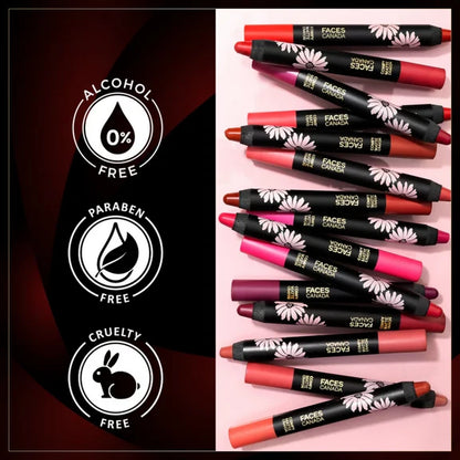 Faces Canada Comfy Matte Crayon - Regram 02 - 2.8 gm
