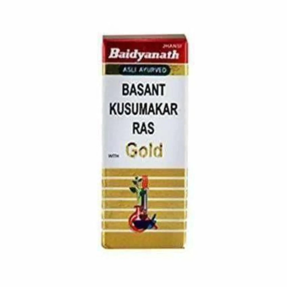 Baidyanath Jhansi Basant Kusumakar Ras Gold