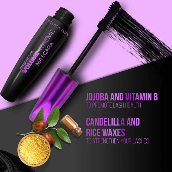 Faces Canada Magneteyes Volume Xtreme Mascara - Black - 8 gm