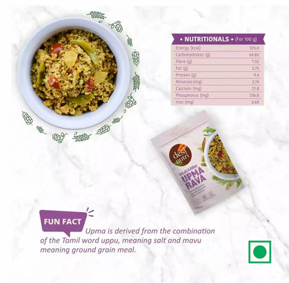 Desi Nutri Multi Millet Upma Rava - 450 gm