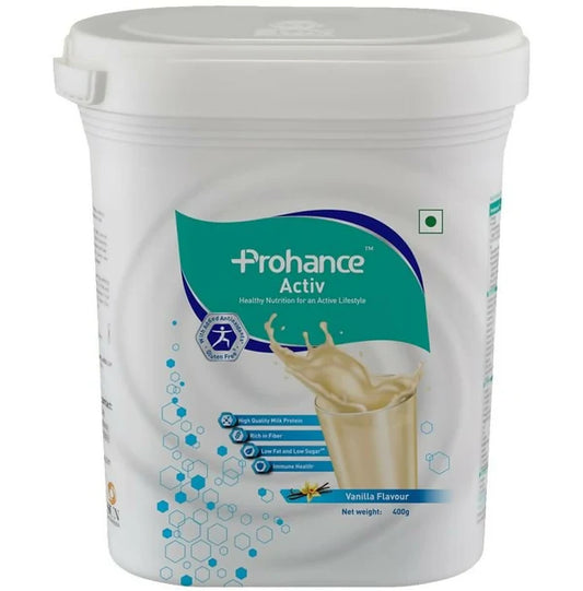 Prohance Activ Nutritional Supplement Powder - Vanilla Flavor - 400 gm