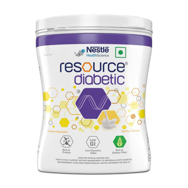Nestle Resource Diabetic Protein Powder - Vanilla Flavor - 400 gm
