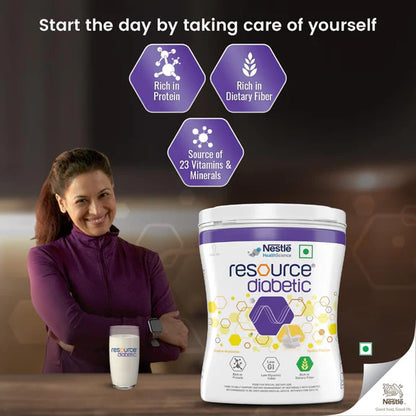 Nestle Resource Diabetic Protein Powder - Vanilla Flavor - 400 gm