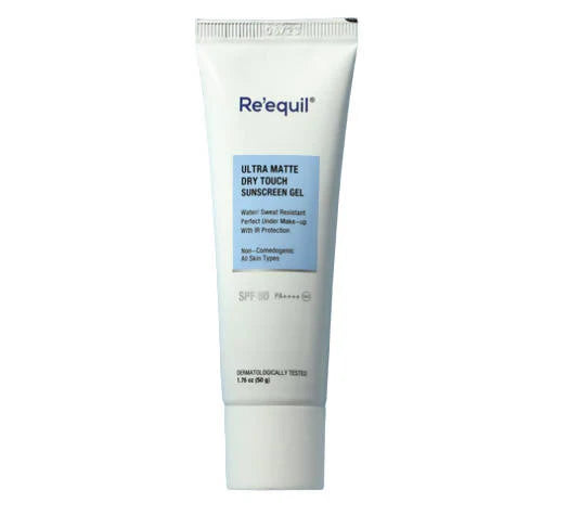 Re'equil Ultra Matte Dry Touch Sunscreen Gel SPF 50 PA++++ - 50 gm