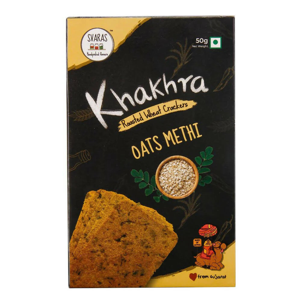 Svaras Oats Methi Khakhra