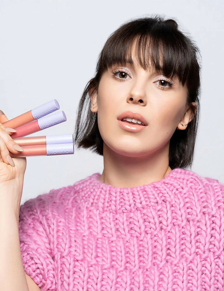 Florence by Mills Get Glossed Lip Gloss - Mindful Mills (Coral) - 4 ml